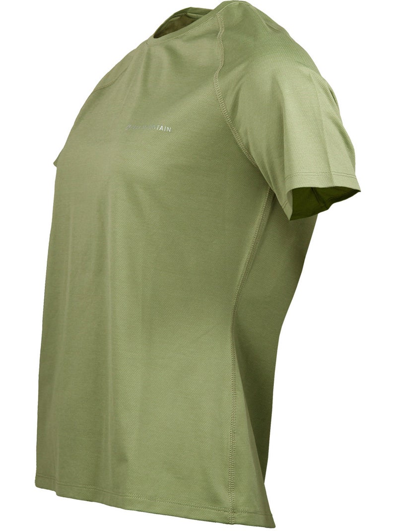 T-shirt technique manches courtes ACTUS - PEAK MOUNTAIN Kaki - Kiabi