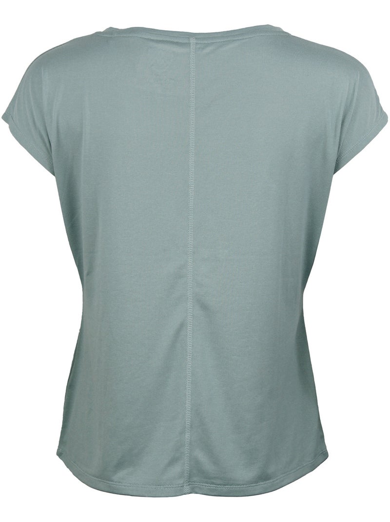 T-shirt technique manches courtes AZOKA - PEAK MOUNTAIN Bleu Gris - Kiabi