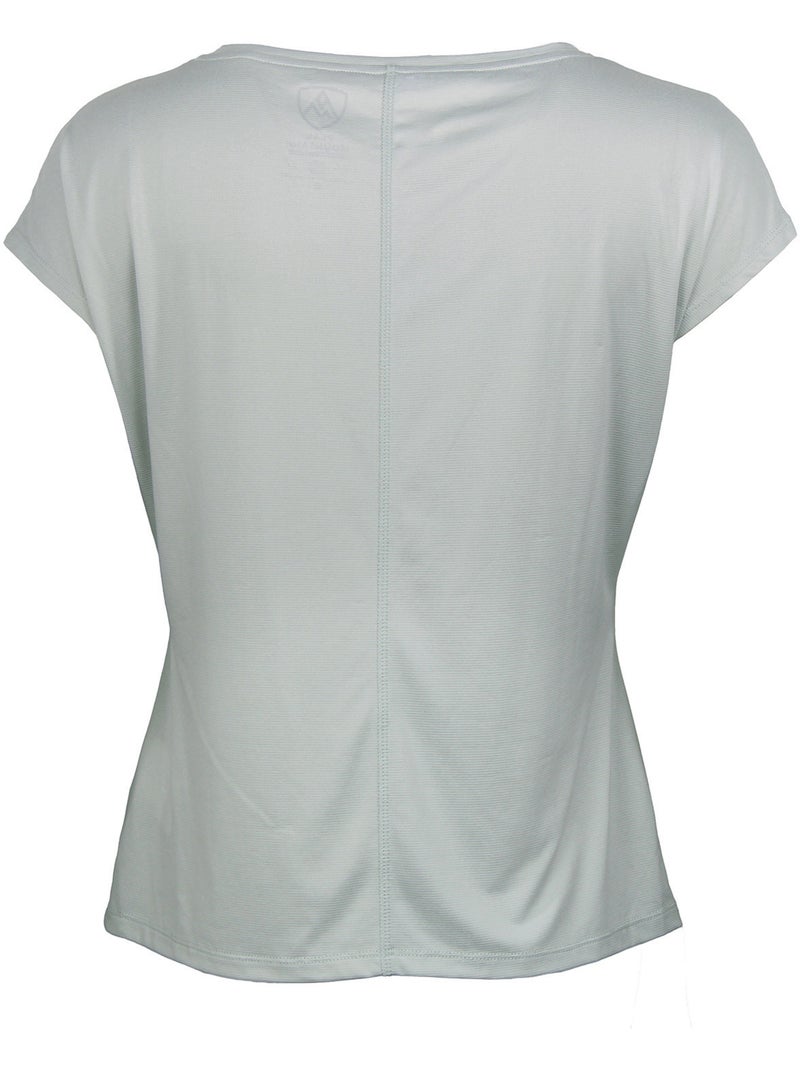 T-shirt technique manches courtes AZOKA - PEAK MOUNTAIN Gris clair - Kiabi
