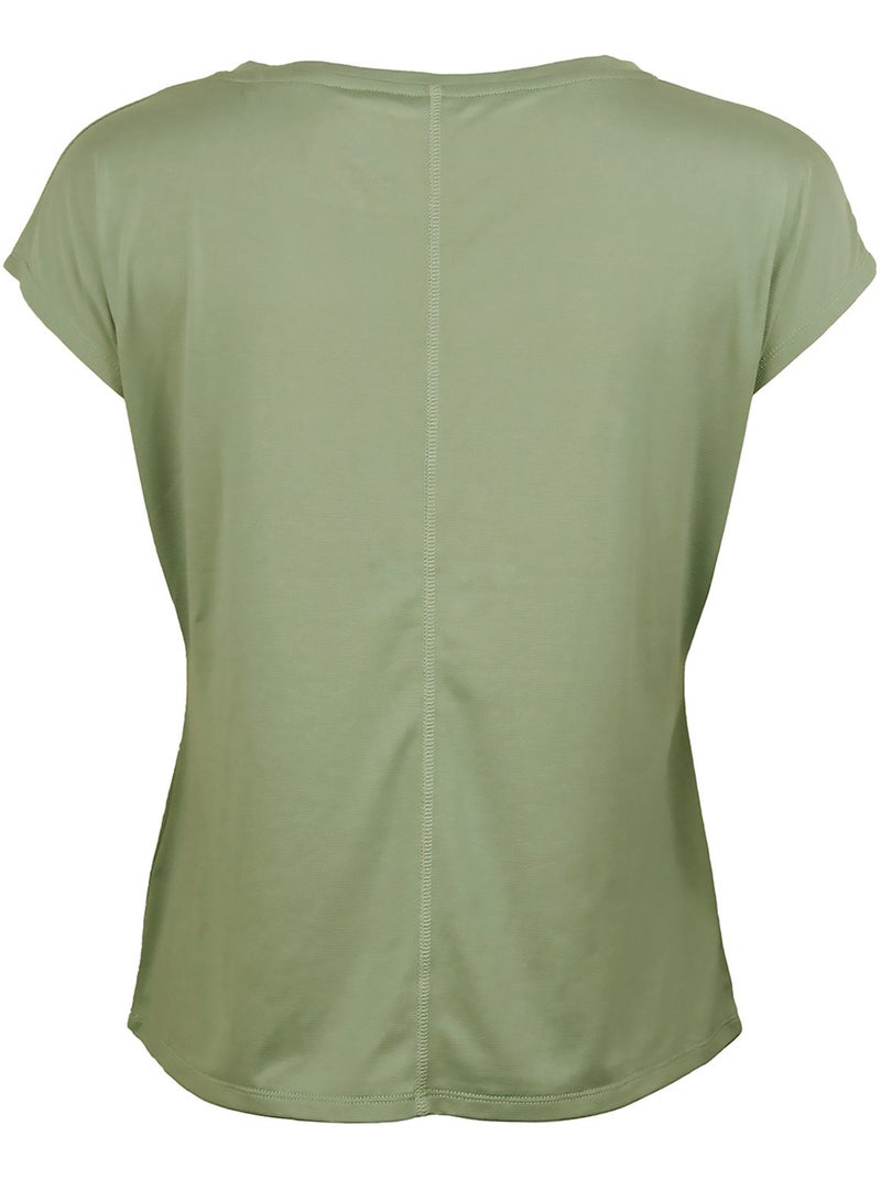 T-shirt technique manches courtes AZOKA - PEAK MOUNTAIN Kaki - Kiabi