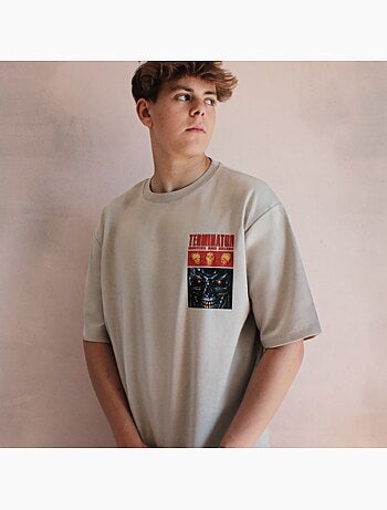 T-shirt Terminator T-800 - Oversized