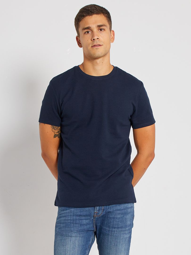 Blaklader Chemise Twill Manches Courtes – Bleu Marine XXXL – Coupe Ample Et Robuste