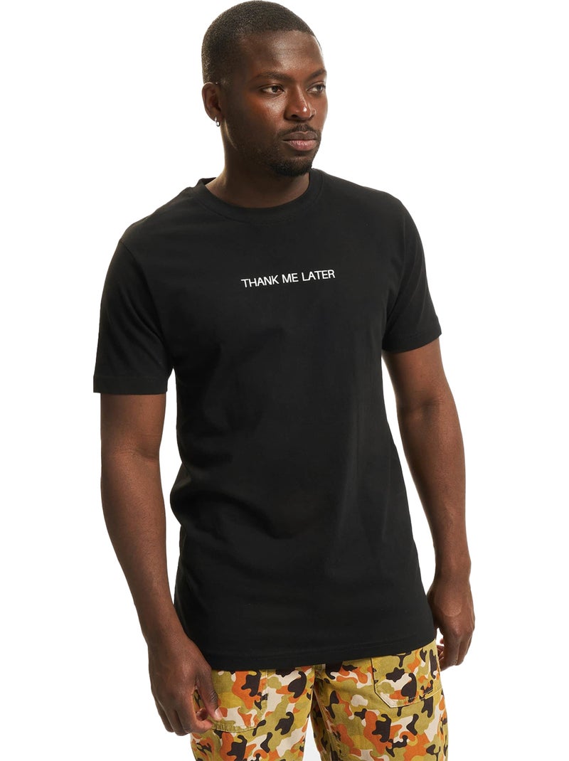 T-shirt thank me later - mister tee Noir - Kiabi