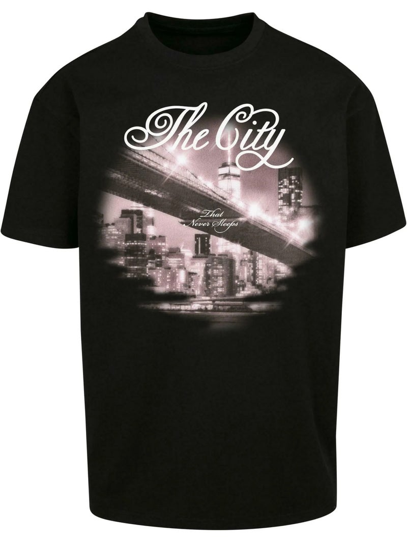 T-shirt the city - mister tee Noir - Kiabi