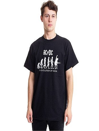 T-shirt the evolution of rock - ac/dc