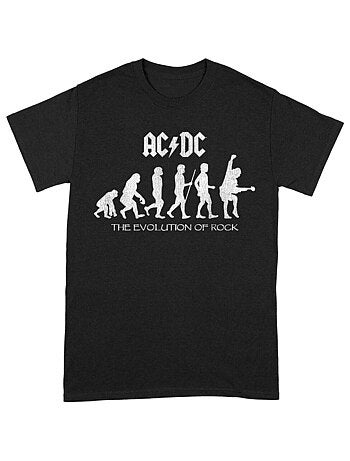 T-shirt the evolution of rock - ac/dc