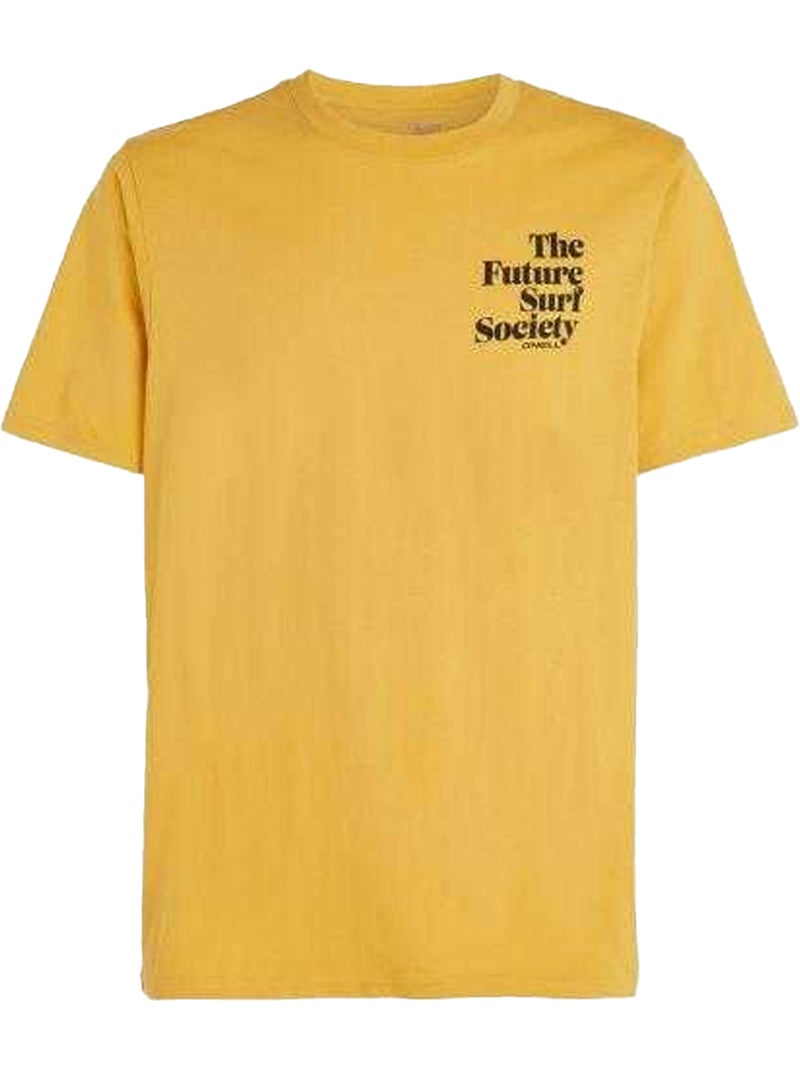 T-shirt the future surf society - o´neill Jaune - Kiabi