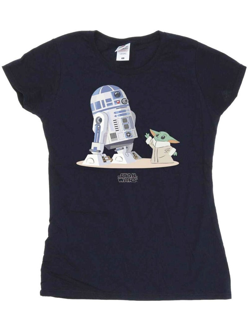 T-shirt the mandalorian - la guerre des étoiles Bleu marine - Kiabi