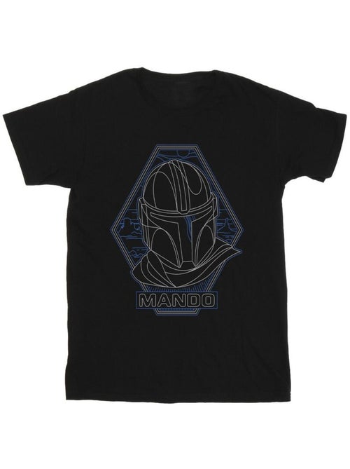 T-shirt the mandalorian - la guerre des étoiles - Kiabi