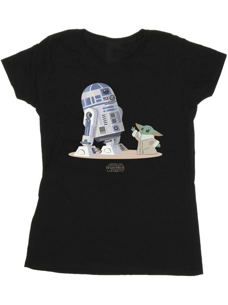 T-shirt the mandalorian - la guerre des étoiles Noir - Kiabi