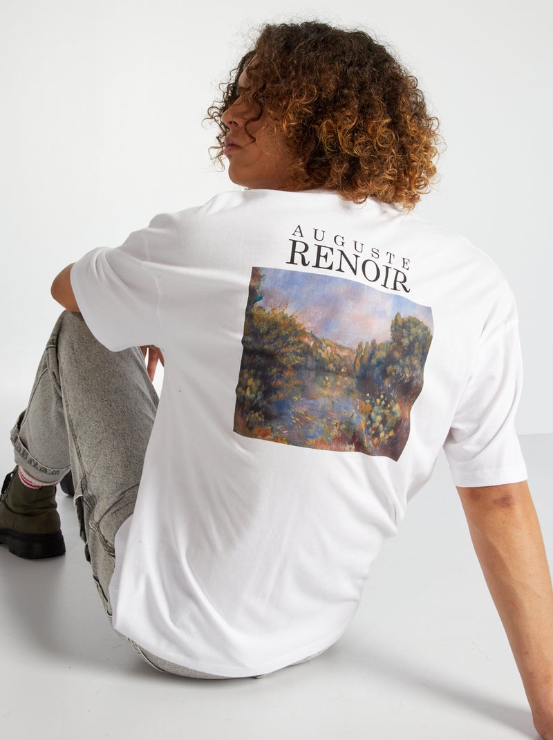 T-shirt 'The National Gallery' Blanc - Kiabi