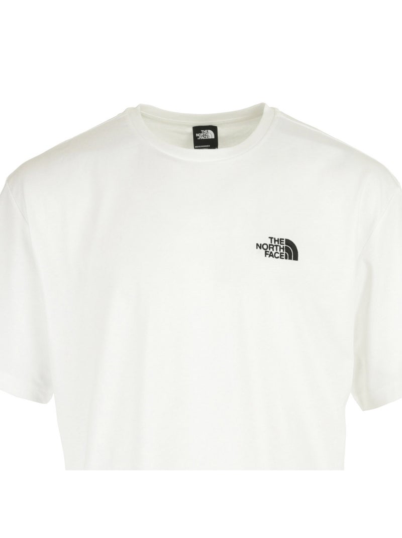 T-shirt The North Face M S/S Essential Oversize Tee Blanc - Kiabi