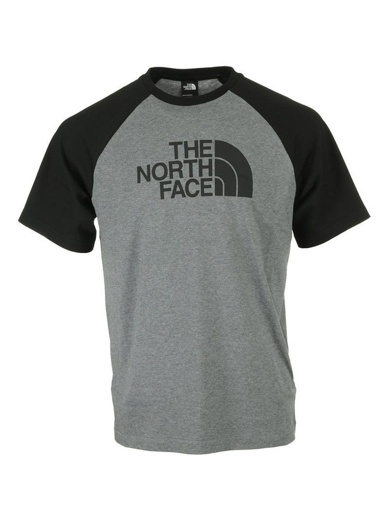 T-shirt The North Face M S/S Raglan Easy Tee Gris - Kiabi