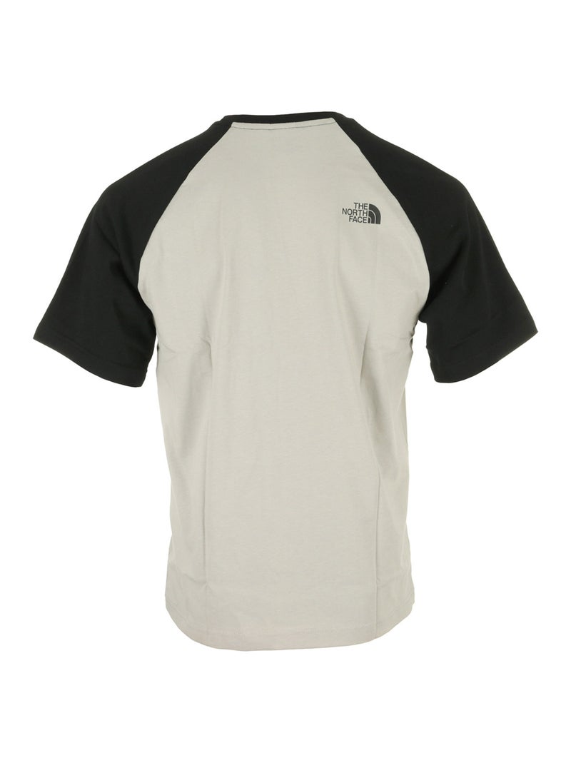 T-shirt The North Face M S/S Raglan Easy Tee Noir - Kiabi