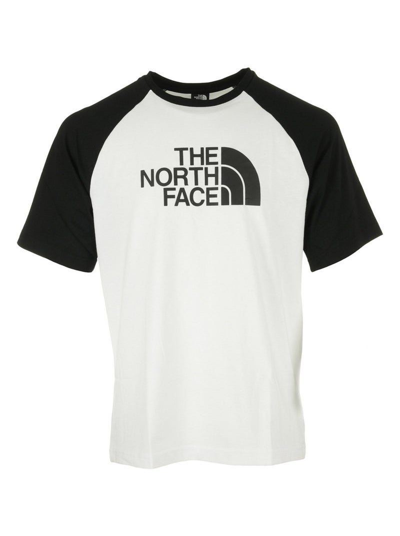 T-shirt The North Face M S/S Raglan Easy Tee Noir - Kiabi