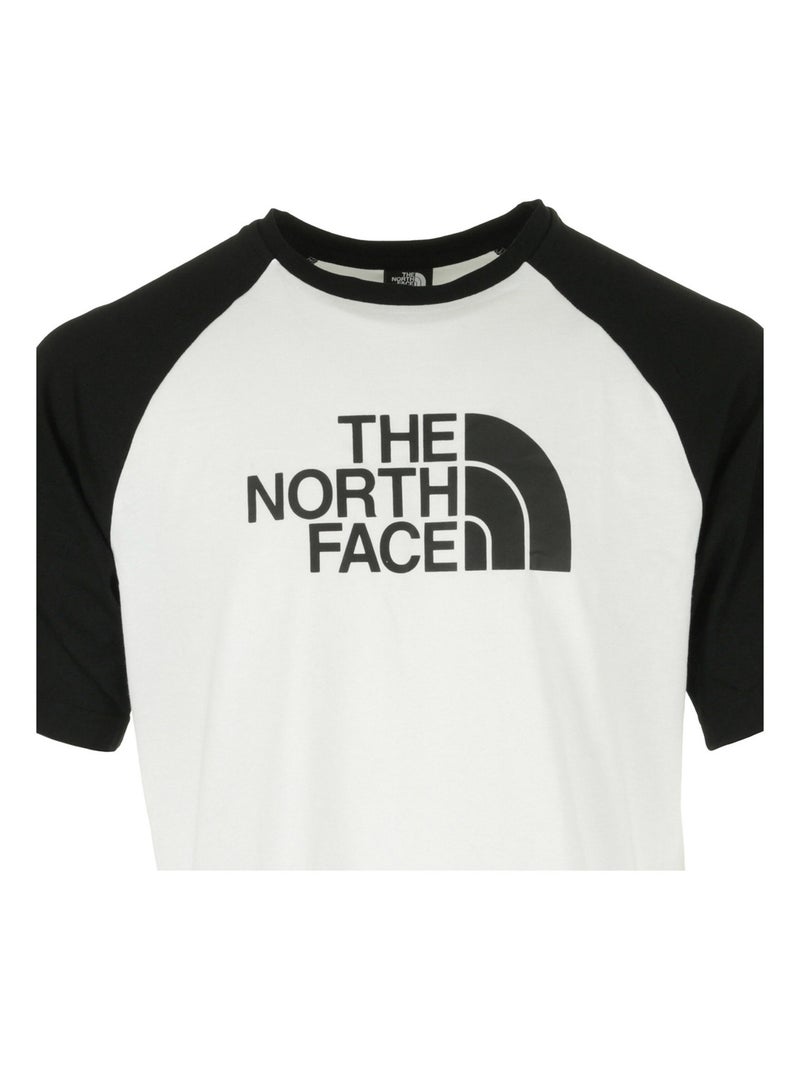 T-shirt The North Face M S/S Raglan Easy Tee Noir - Kiabi