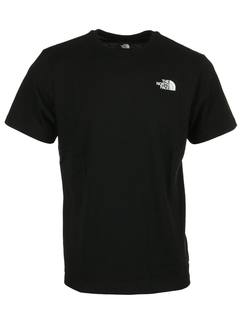 T-shirt The North Face M S/S Redbox Celebration Tee Noir Blanc - Kiabi