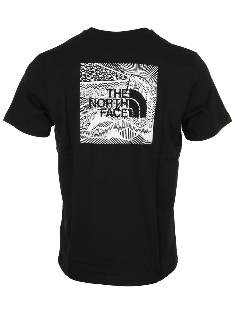 T-shirt The North Face M S/S Redbox Celebration Tee Noir Blanc - Kiabi