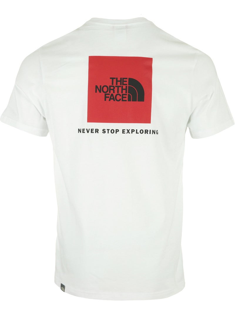 T-shirt The North Face S/S Red Box Tee Blanc - Kiabi