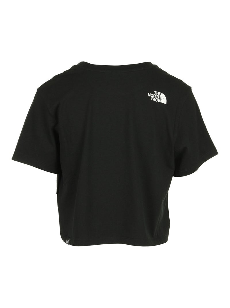 T-shirt The North Face W Cropp Simple Dome Tee Noir - Kiabi