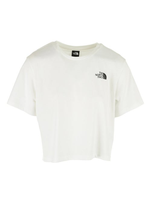 T-shirt The North Face W Simple Dome Cropped Slim Tee - Kiabi