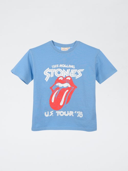 T-shirt 'The Rolling Stone' à manches courtes - Kiabi