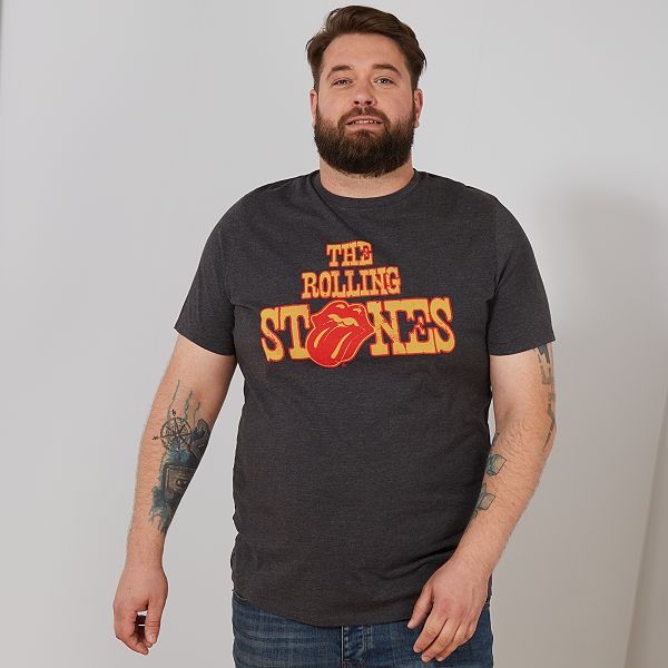 T-shirt 'The Rolling Stones' Grande taille homme ...