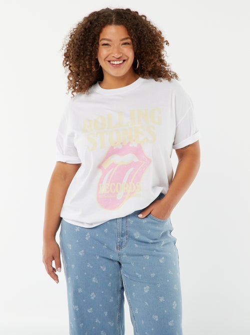 T-shirt 'The Rolling Stones' - Kiabi