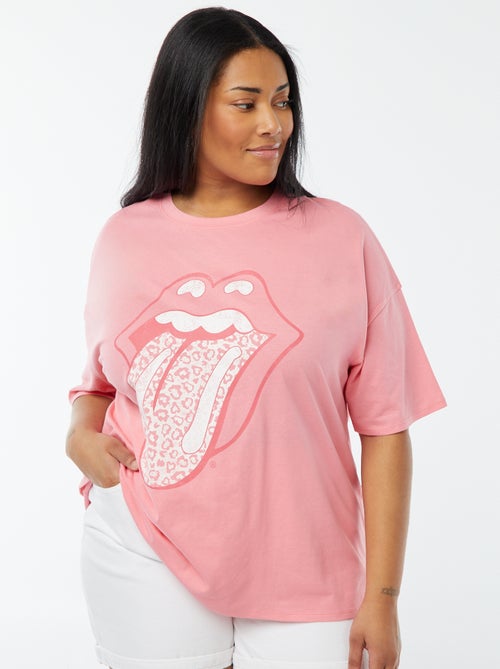 T-shirt 'The Rolling Stones' manches courtes - Kiabi