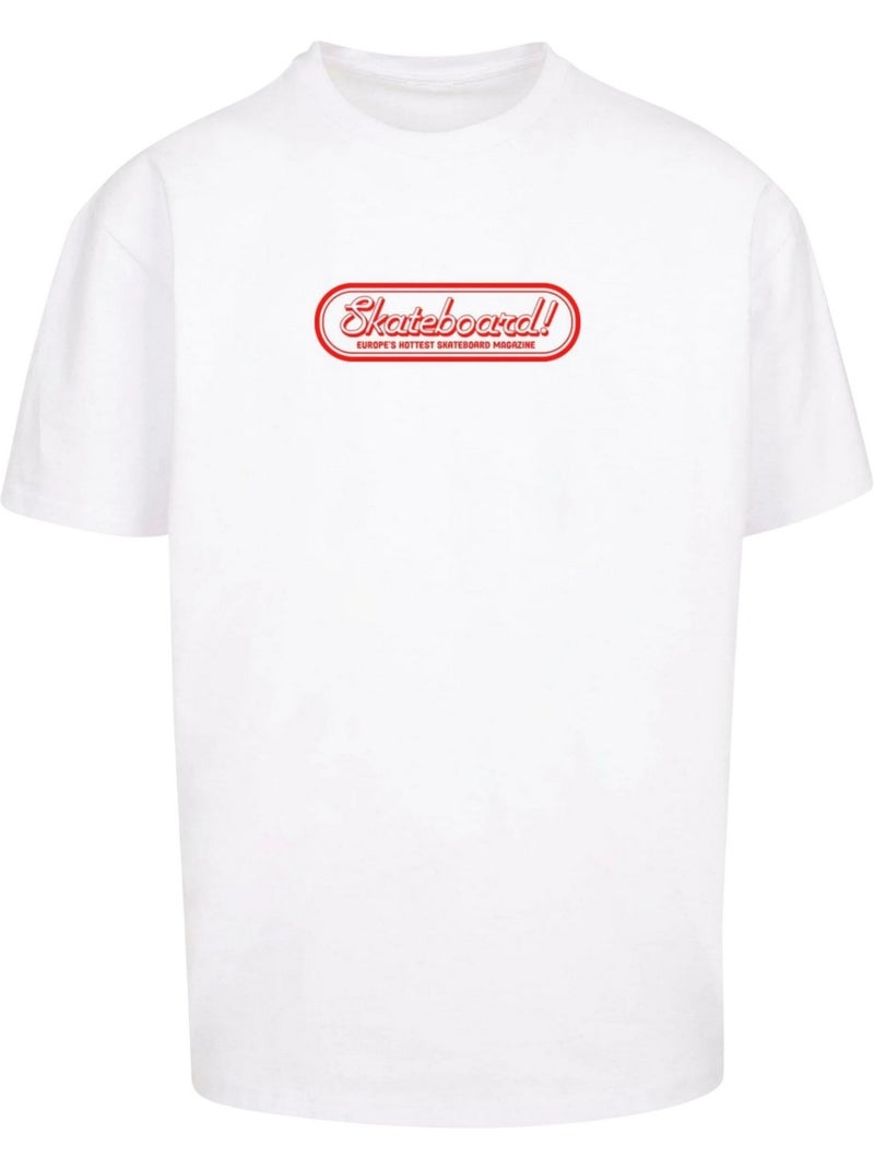 T-shirt the skateboard magazin - merchcode Blanc - Kiabi