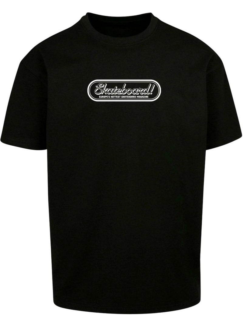 T-shirt the skateboard magazin - merchcode Noir - Kiabi