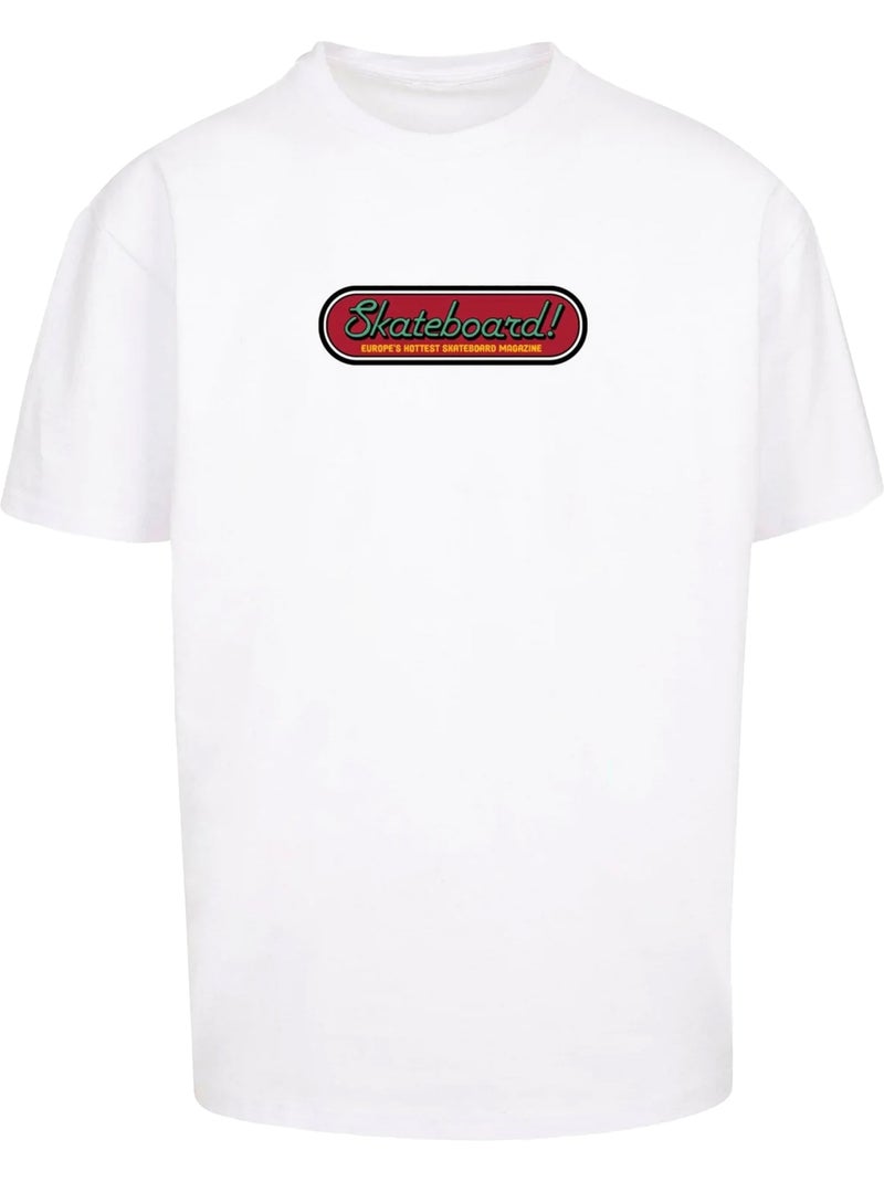 T-shirt the skateboard magazine cover no - merchcode Blanc - Kiabi