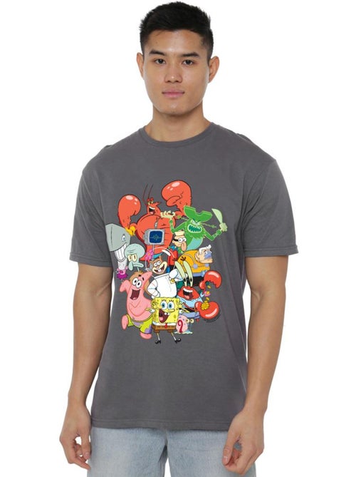 T-shirt the whole gang - bob l'éponge - Kiabi