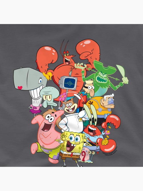 T-shirt the whole gang - bob l'éponge - Kiabi