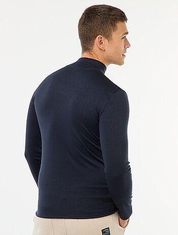 T-shirt thermique à col montant
