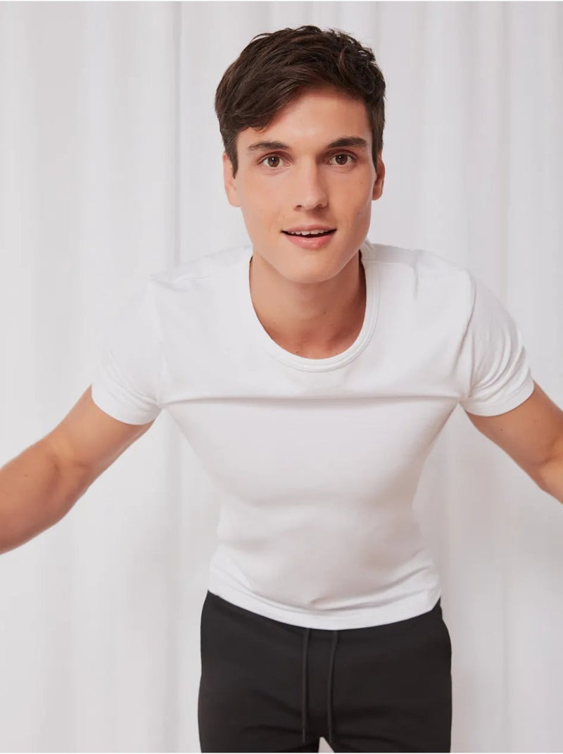 T-shirt thermique intérieure pour homme Blanc - Kiabi