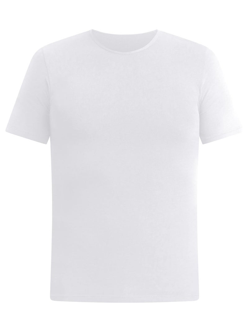 T-shirt Thermique Manches Courtes Thermal Blanc - Kiabi