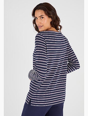 T-shirt Thermolactyl col bateau - Happy D. by Damart