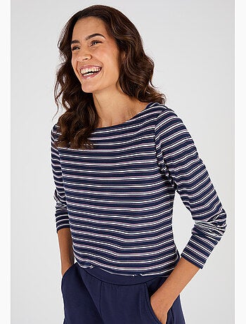 T-shirt Thermolactyl col bateau - Happy D. by Damart