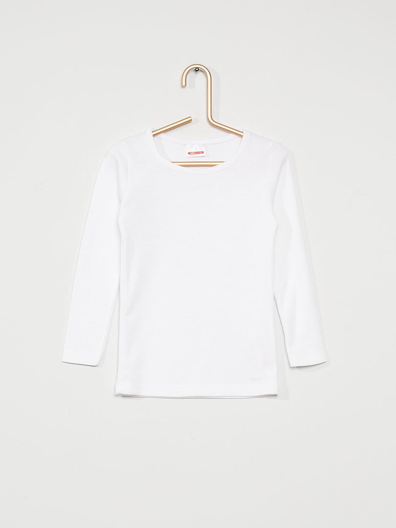 T-shirt Thermolactyl 'Damart' - blanc - Kiabi - 28.00€