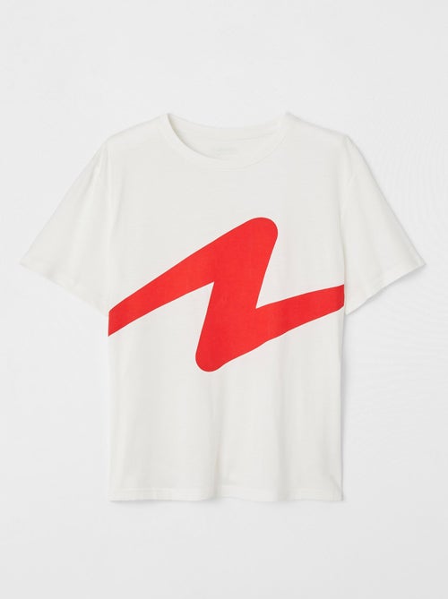 T-shirt Thermolactyl imprimé éclair Damart - Damart - Kiabi
