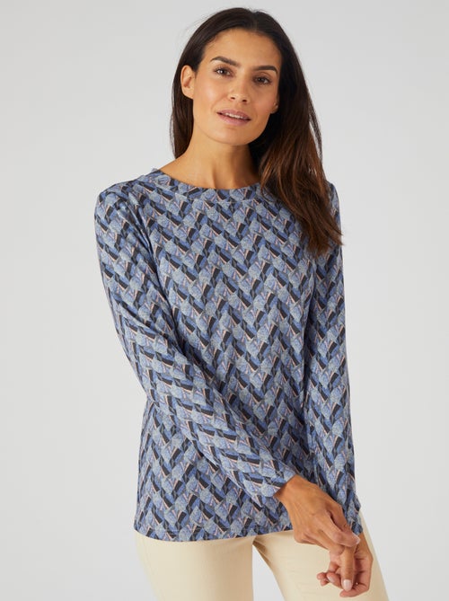 T-shirt Thermolactyl maille chaude  - Damart - Kiabi