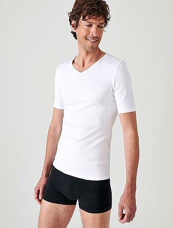 T-shirt Thermolactyl manches courtes maille interlock - Damart