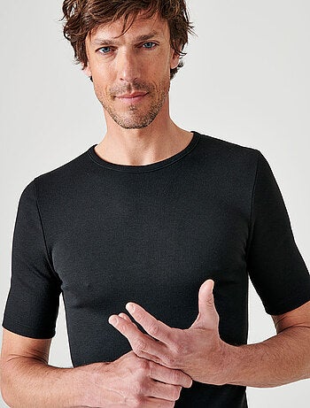 T-shirt Thermolactyl manches courtes maille interlock - Damart