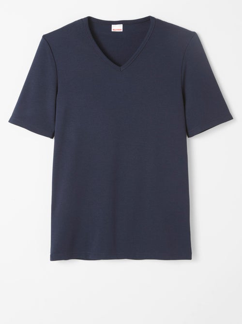 T-shirt Thermolactyl manches courtes maille interlock  thermique - Damart - Kiabi