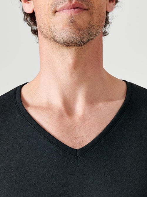 T-shirt Thermolactyl manches courtes maille interlock  thermique - Damart - Kiabi