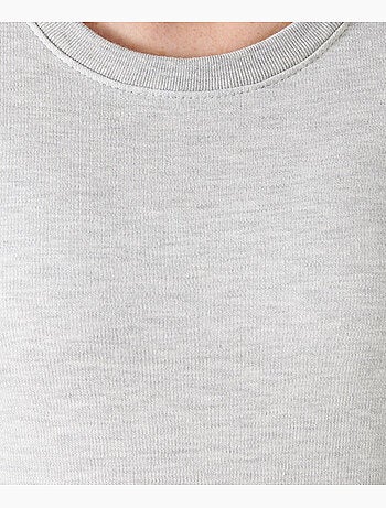 T-shirt thermolactyl manches courtes, molleton gratté - damart