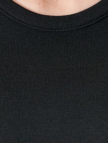 T-shirt Thermolactyl manches courtes, molleton gratté - Damart