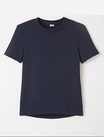 T-shirt Thermolactyl manches courtes, molleton gratté thermique - Damart