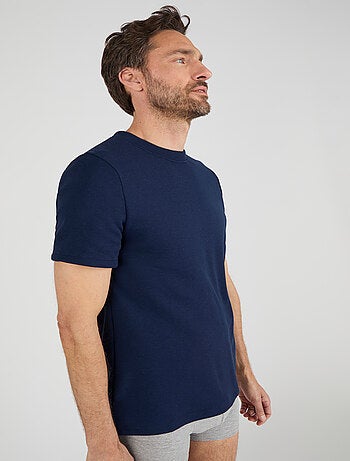 T-shirt Thermolactyl manches courtes, molleton gratté thermique - Damart